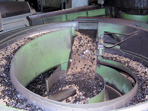 Proceso de secado de piezas