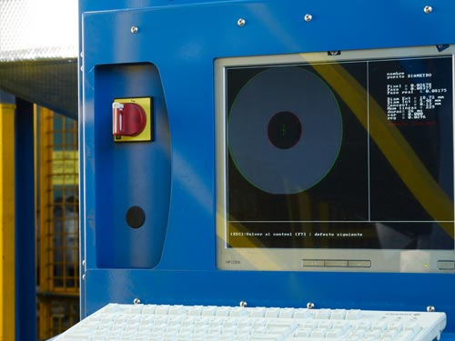 Vista de m&aacute;quina de selecci&oacute;n &oacute;ptica