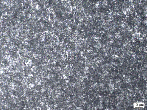 Martensitic
microstructure