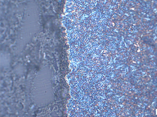 External microstructure
analisys